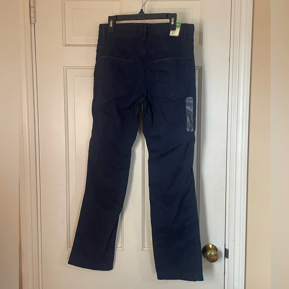 NWT Gap Kids Uniform Straight-fit Chino Trousers Dressy/ Casual Size 14 Black